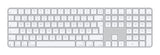 Apple Magic tastatur Universel USB + Bluetooth QWERTY Svensk Hvid