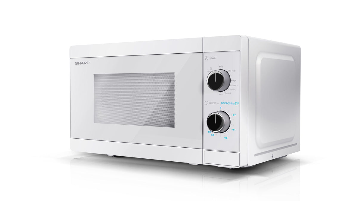 Sharp YC-MG01E-C mikrobølgeovn Hvid Grill mikroovn Bordplade 20 L 800 W