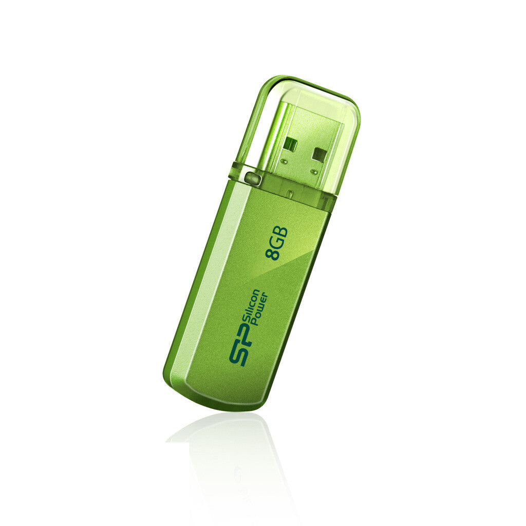 Silicon Power 8GB Helios 101 USB-nøgle USB Type-A 2.0 Grøn