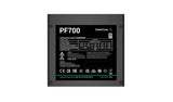 DeepCool PF700 enhed til strømforsyning 700 W 20+4 pin ATX ATX Sort