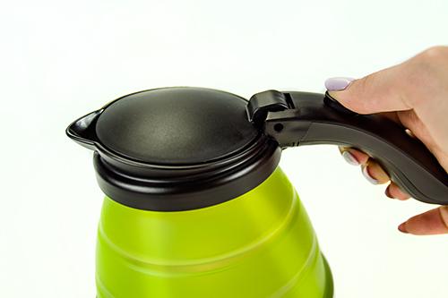 Camry Premium CR 1265 electric kettle 0.5 L 750 W Black, Green