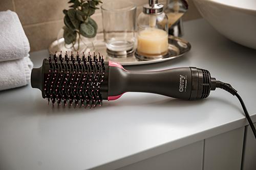 Camry Premium CR 2025 hair styling tool Hot air brush Warm Black, Pink 1200 W 1.75 m