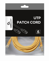 Gembird PP6U-3M netværkskabel Gul Cat6 U/UTP (UTP)