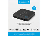 Sandberg 420-57 powerbank 24000 mAh Trådløs opladning Sort