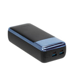 Rivacase VA1080 powerbank Lithium polymer (LiPo) 30000 mAh Sort, Blå