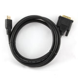 Gembird 1.8m, HDMI/DVI, M/M 1,8 m DVI-D Sort