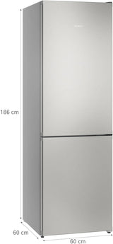 Siemens iQ300 KG36NVIDG køle-/fryseskab Fritstående 321 L Rustfrit stål