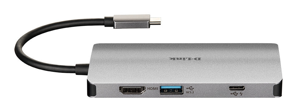 D-Link DUB-M810 dockingstation Ledningsført USB 3.2 Gen 1 (3.1 Gen 1) Type-C Aluminium