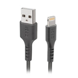 SBS TECABLEUSBIP589K Lightning kabel 1 m Sort
