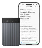 PLAUD Note Pro AI Note Taker Sort