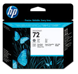 HP 72 DesignJet-skrivehoved, grå og fotosort