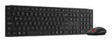 Lenovo 4X31S04848 tastatur Mus inkluderet Kontor RF trådløs + Bluetooth US engelsk Sort