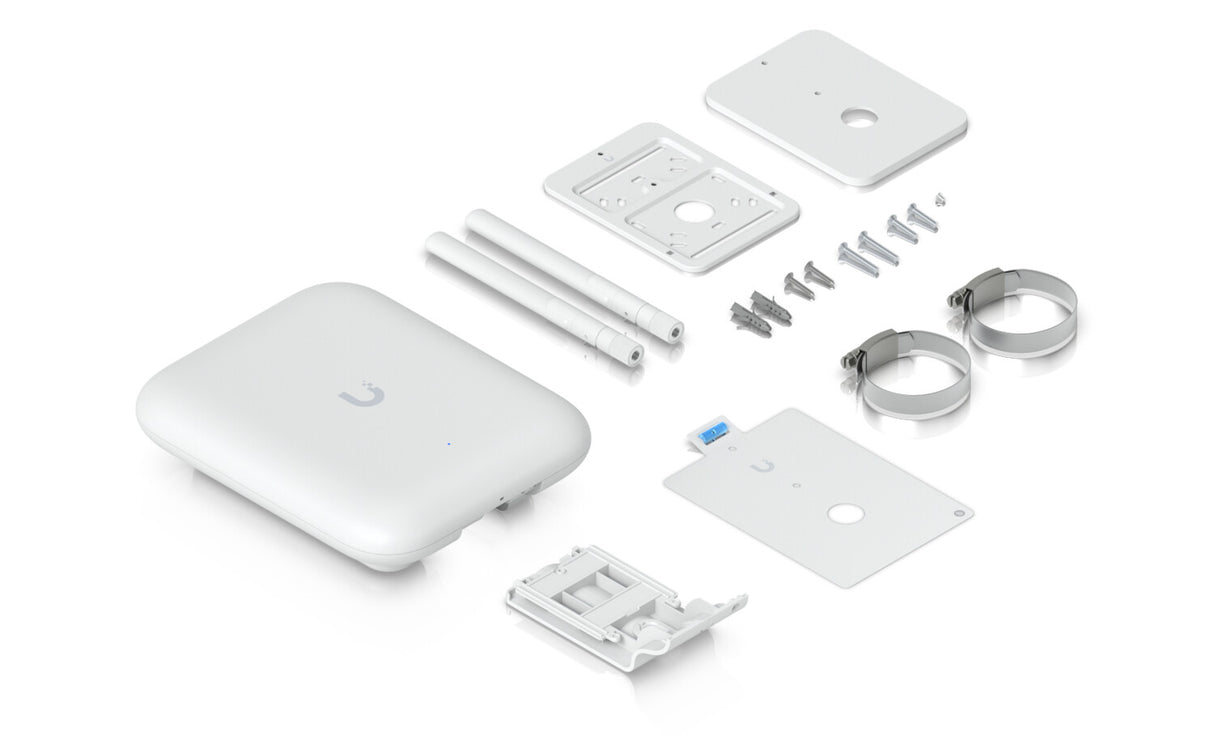 Ubiquiti U7 Outdoor 4300 Mbit/s Hvid Strøm over Ethernet (PoE)