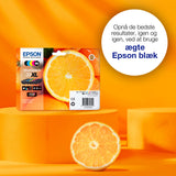 Epson Oranges 33XL appelsiner Claria Premium enkeltpakke sort fotoblæk