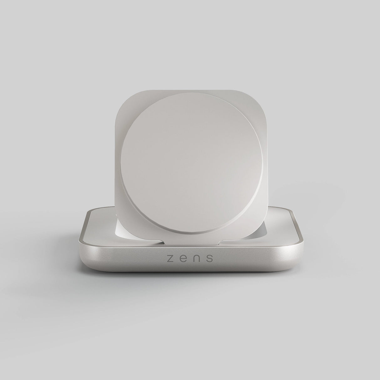 ZENS ZESC20W/00 oplader til mobil enhed Hovedtelefoner, Smartphone, Ur Hvid, Sølv USB Trådløs opladning Hurtig opladning Indendørs