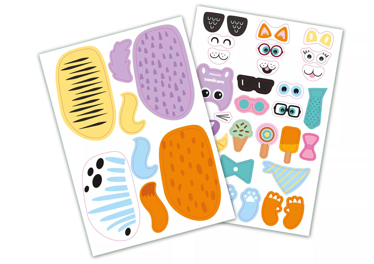 Philips For Kids Design a Pet Edition HX3601/01 Elektrisk tandbørste