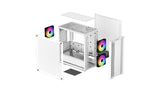 DeepCool CC360 WH ARGB Mini Tower Hvid
