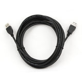 Gembird CCP-USB2-AMAF-15C USB-kabel USB 2.0 4,6 m USB A Sort