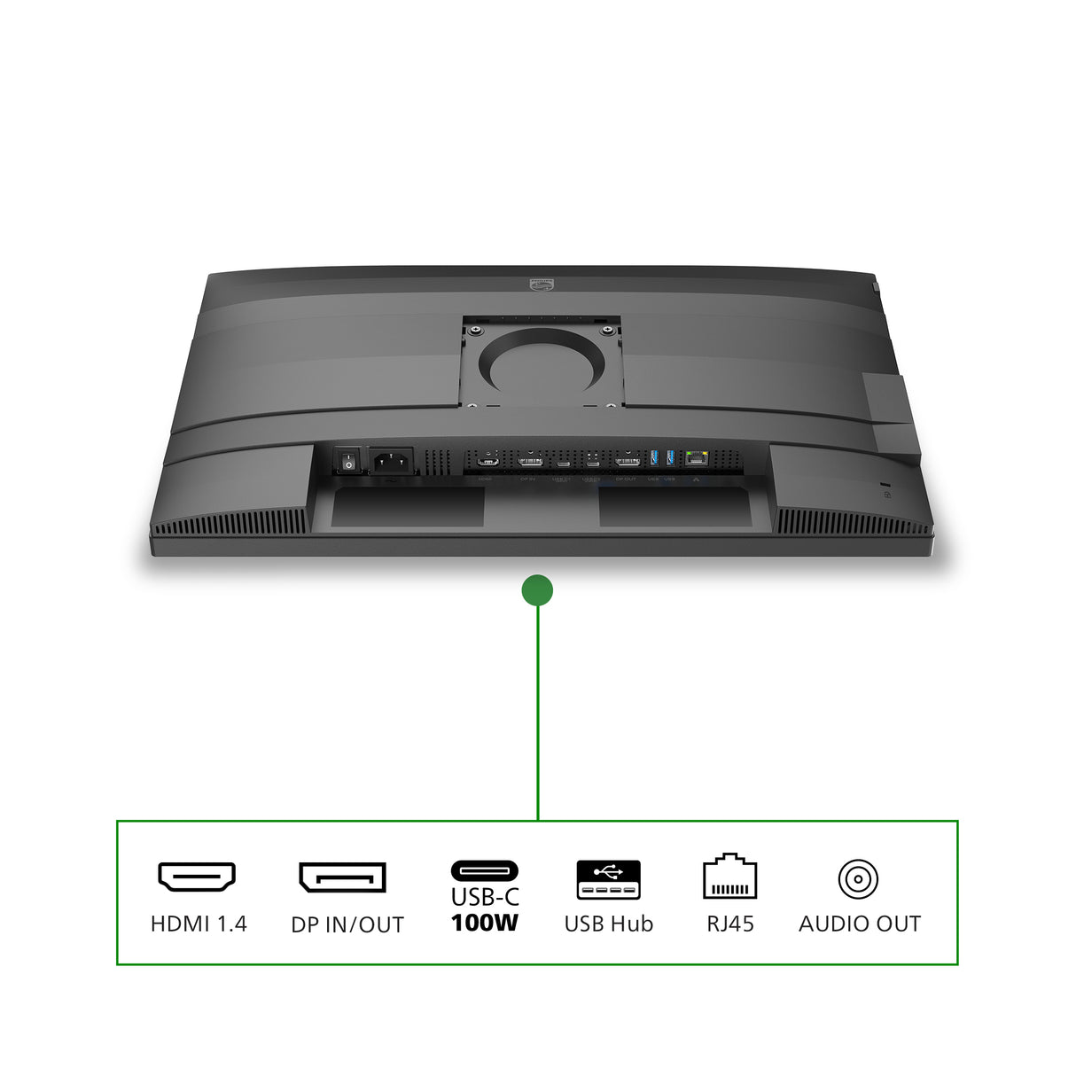 Philips 5000 series 24B2G5301/00 computerskærm 60,5 cm (23.8") 1920 x 1080 pixel Fuld HD LCD Sort