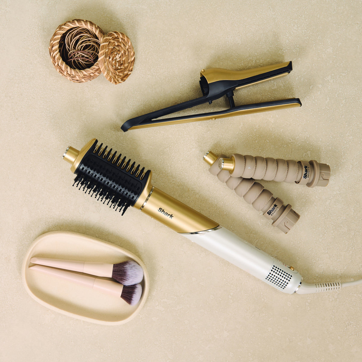 Shark Hd6041seu Hair Curler Golden