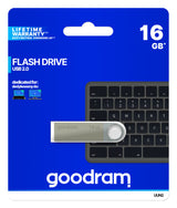 Goodram UUN2 USB-nøgle 16 GB USB Type-A 2.0 Sølv
