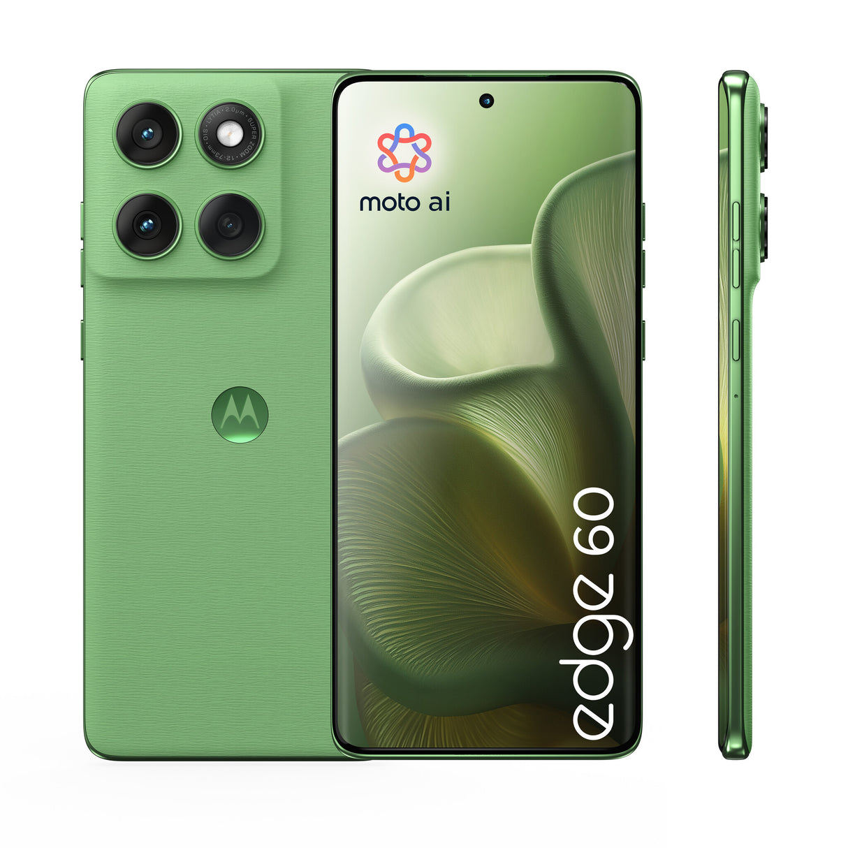 Motorola edge 60 16,9 cm (6.67") Dual SIM Android 15 5G USB Type-C 12 GB 512 GB 5200 mAh Grøn