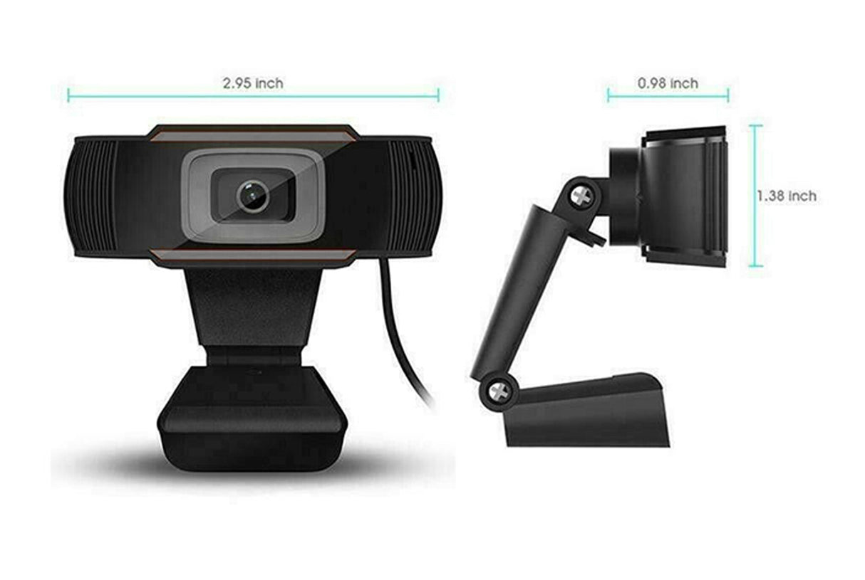 Platinet PCWC1080 webcam 2 MP 1920 x 1080 pixel USB 2.0 Sort