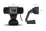 Platinet PCWC1080 webcam 2 MP 1920 x 1080 pixel USB 2.0 Sort