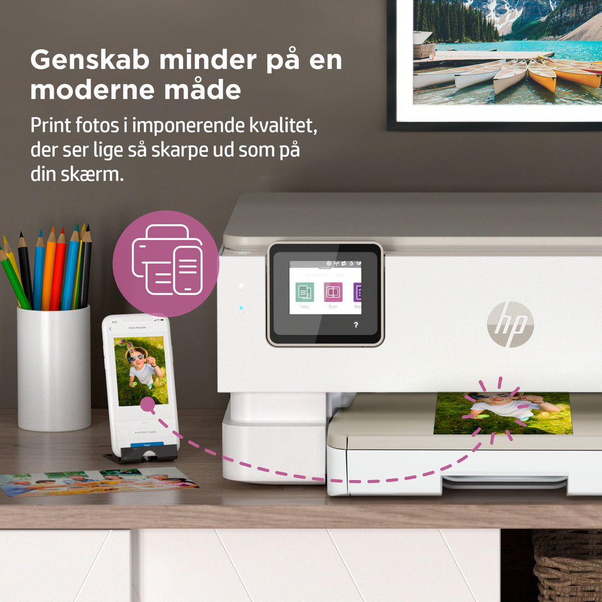 HP Envy Inspire 7220e All-in-One multifunktionsprinter