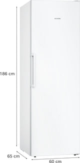 Siemens iQ300 GS36NVWEV fryser Stående fryser Fritstående 242 L Hvid