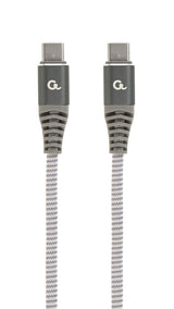 Gembird CC-USB2B-CMCM100-1.5M USB-kabel USB 2.0 1,5 m USB C 0,48 Gbit/sek. 100 W Grå