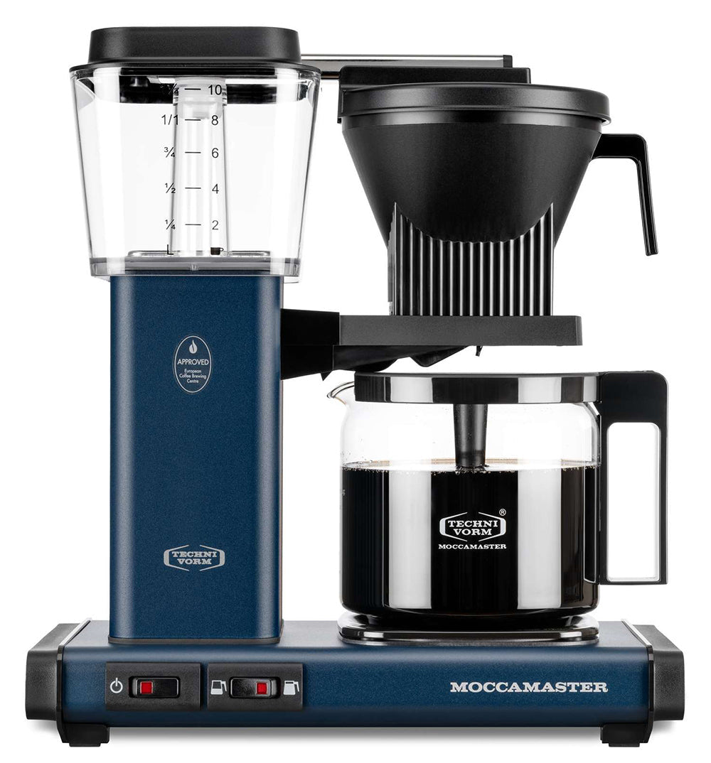 Moccamaster Optio kaffemaskine midnight blue