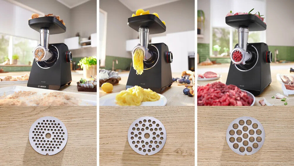Bosch Food Mincer | MFWS430B | Black | Number of speeds 2 | Throughput (kg/min) 2.5