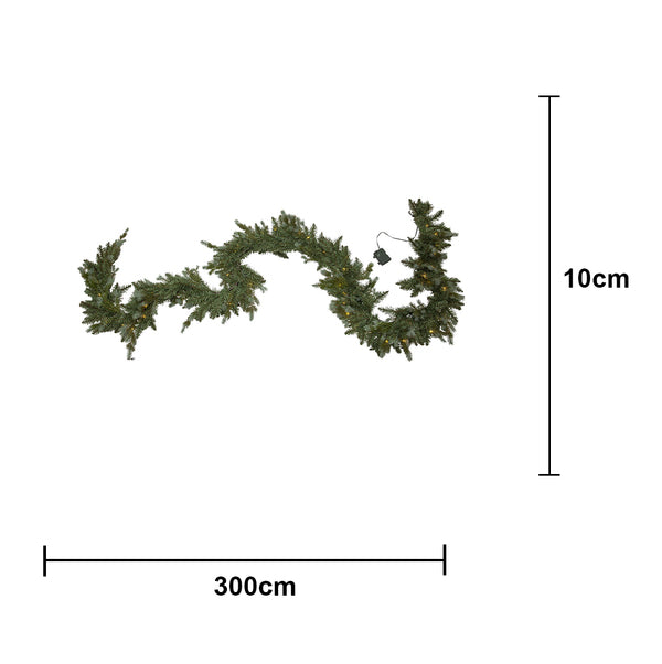 Star Trading Torpa 5 arm hvid adventsstage