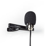 Nedis MICCJ105BK mikrofon Sort, Krom Clip-on mikrofon