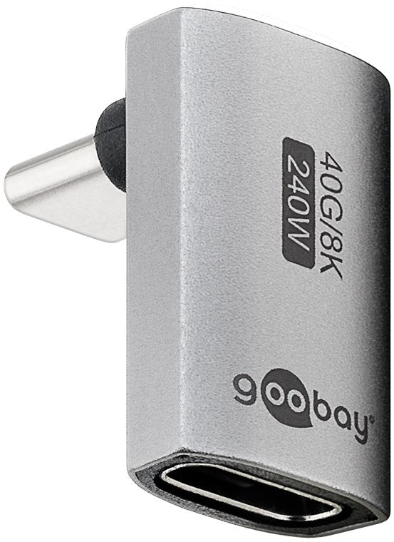 Goobay USB-C Adapter Lodret 90° USB4