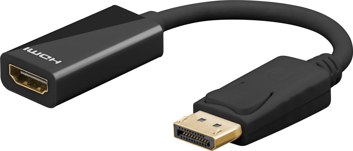 Goobay DisplayPort til HDMI adapter 8K60Hz Sort