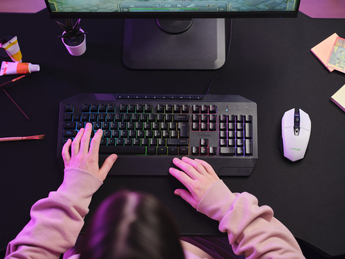 Trust GXT110W Felox wireless 302369 trådløs mus hvid