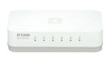 D-Link GO-SW-5E/E netværksswitch Ikke administreret Fast Ethernet (10/100) Hvid