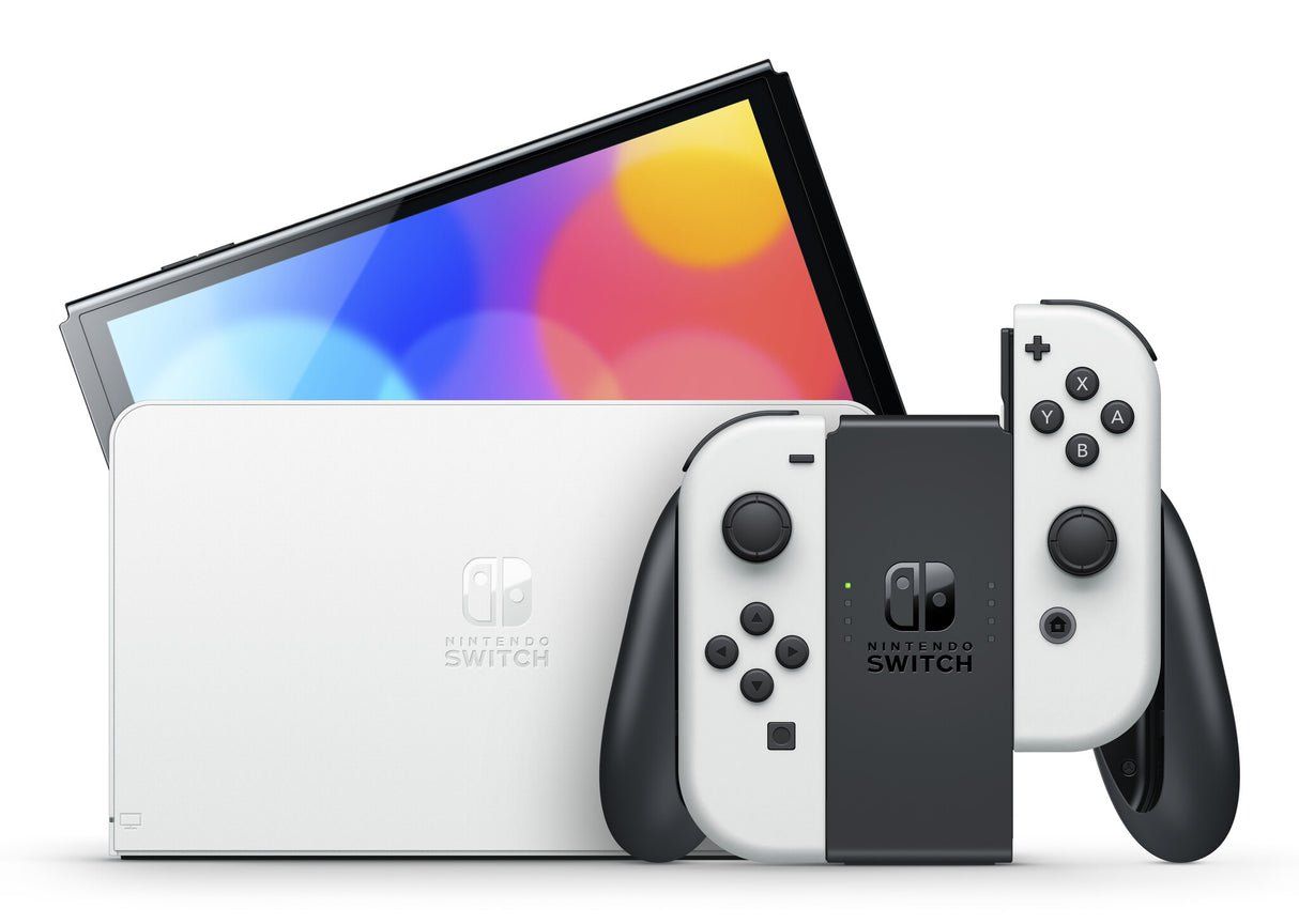 Nintendo Switch OLED bærbar spilkonsol 17,8 cm (7") 64 GB Berøringsskærm Wi-Fi Hvid