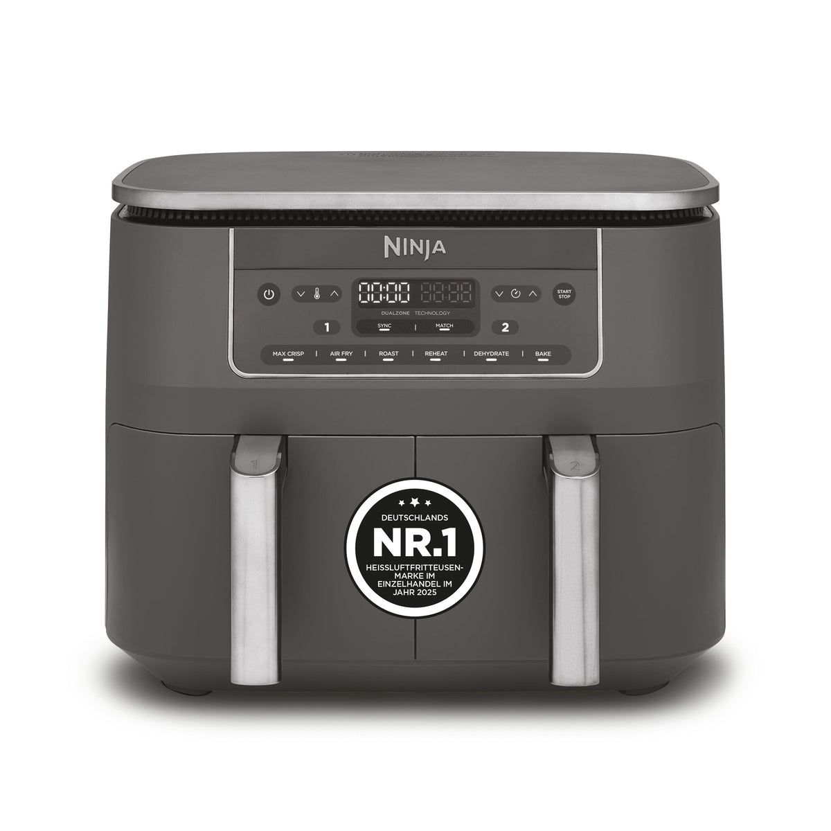 Karsto oro gruzdintuve Ninja 6-in-1 Dual Zone, 7,6 l