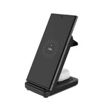 FIXED FIXPOS-U-BK oplader til mobil enhed SmartWatch, Smartphone, Hovedtelefoner Sort USB Trådløs opladning Hurtig opladning Indendørs