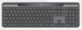 Logitech Signature Slim Solar+ K980 for Business tastatur Universel RF trådløs + Bluetooth QWERTY US International Grafit