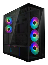 ARCTIC Xtender Black (Mirror Glass) Midi Tower Sort