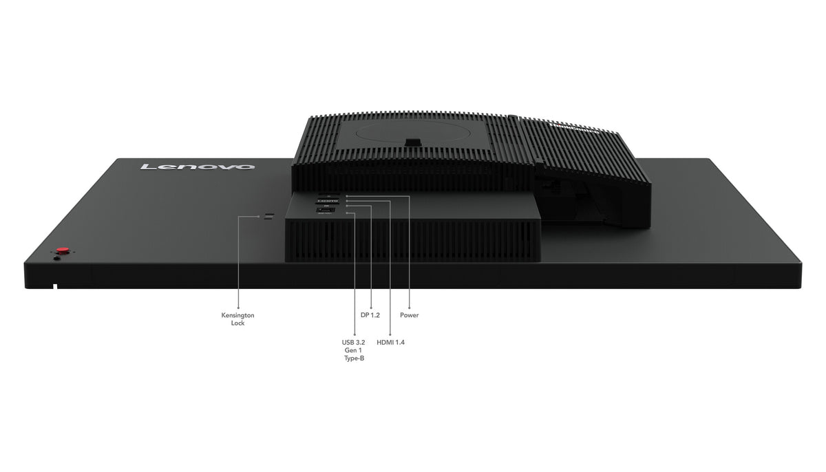 Lenovo ThinkCentre Tiny-In-One 24 Gen 5 computerskærm 60,5 cm (23.8") 1920 x 1080 pixel Fuld HD LED Berøringsskærm Sort