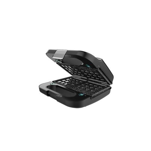 Cecotec 04309 sandwich maker 1000 W Black, Satin steel