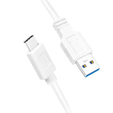 LogiLink CU0175 USB-kabel USB 3.2 Gen 1 (3.1 Gen 1) 1,5 m USB A USB C 5 Gbit/sek. Hvid