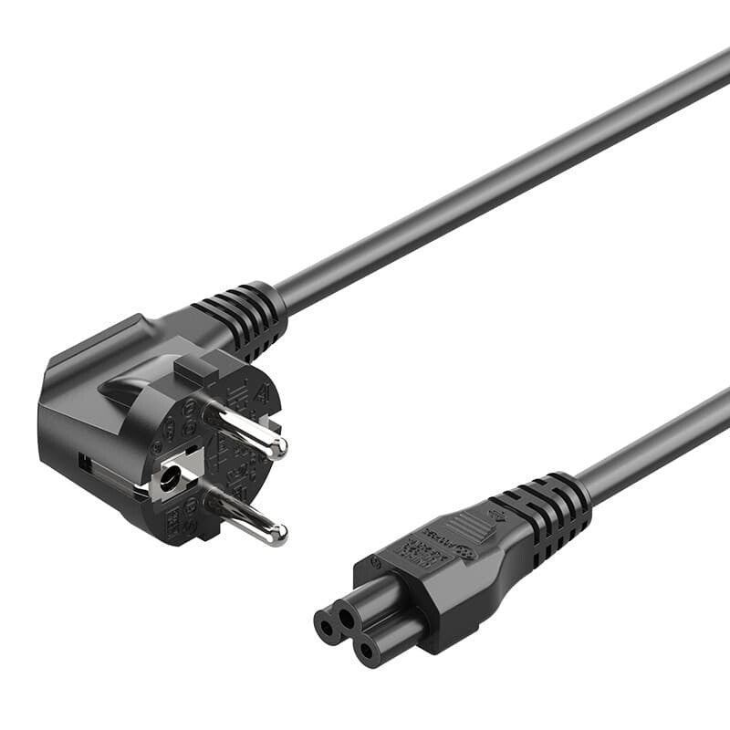 Vention ZCKBAC el-ledning Sort 1,8 m Strømstik type F IEC C5