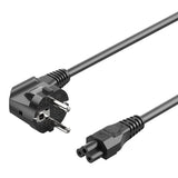 Vention ZCKBAC el-ledning Sort 1,8 m Strømstik type F IEC C5