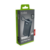 SBS TTBB10000LCDTCPD20B powerbank 10000 mAh Blå